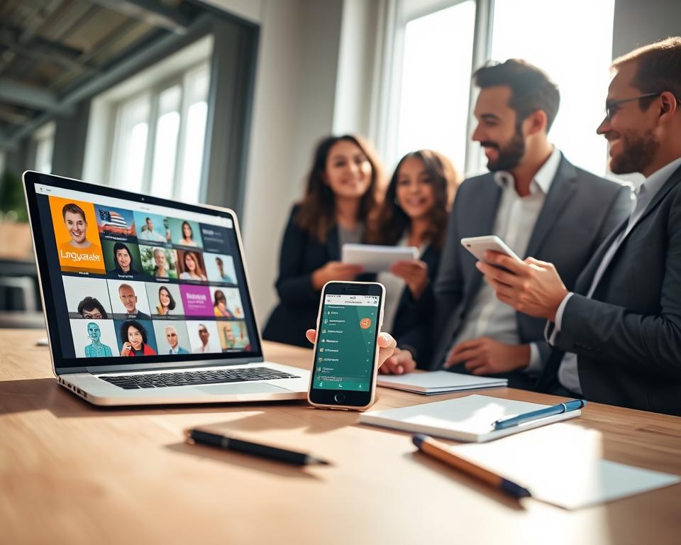 Language learning apps