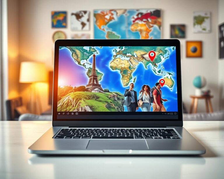 Traveling on Google Earth